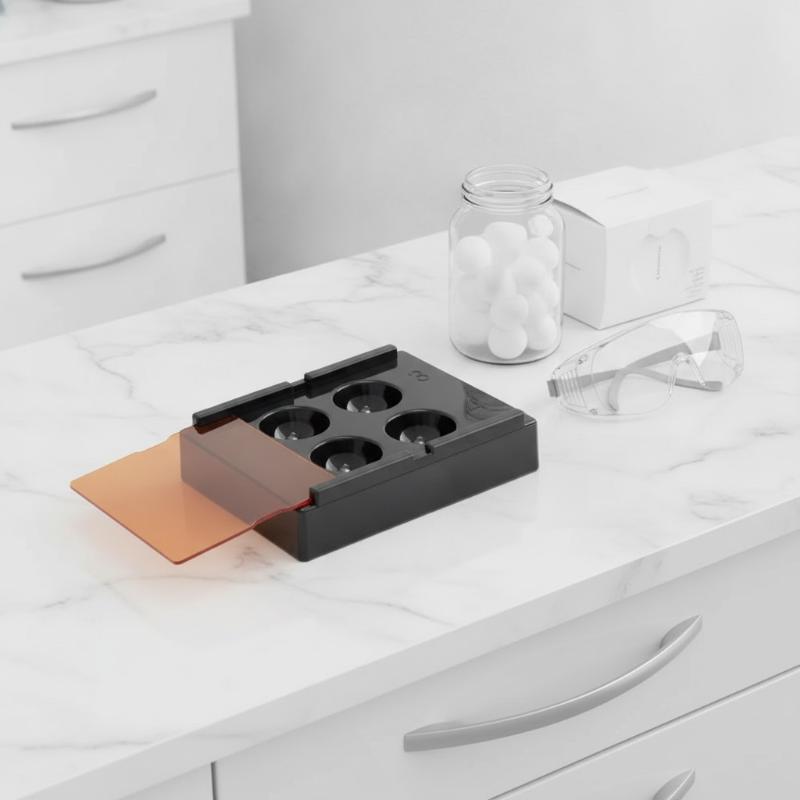 Resin Art Case - Kotak Penyimpanan Resin Komposit dengan 4