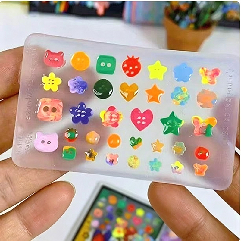 Resin Art Equipment - 1 buah cetakan silikon untuk seni
