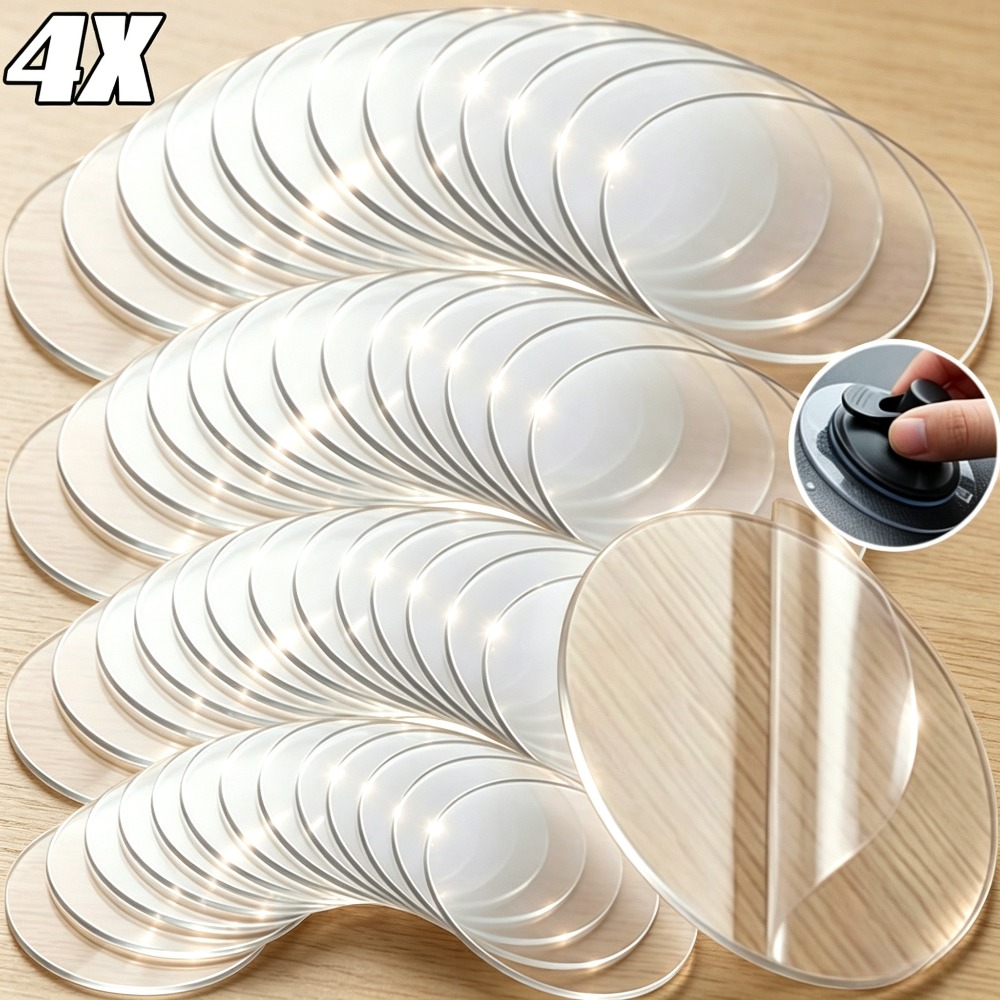 Resin Art Wallpaper - Stiker Tambahan Perekat Kuat, Bentuk Bulat,