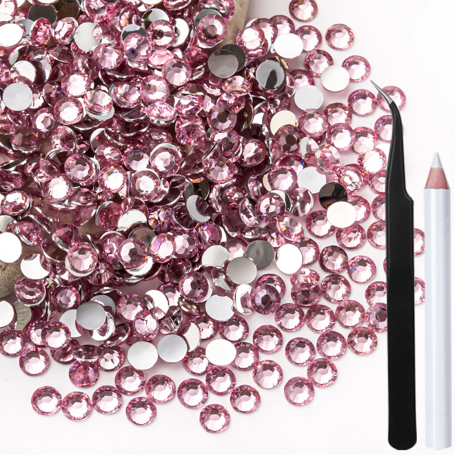 Resin Art Equipment - 5000PCS/10000PCS Batu Permata Resin Datar Warna