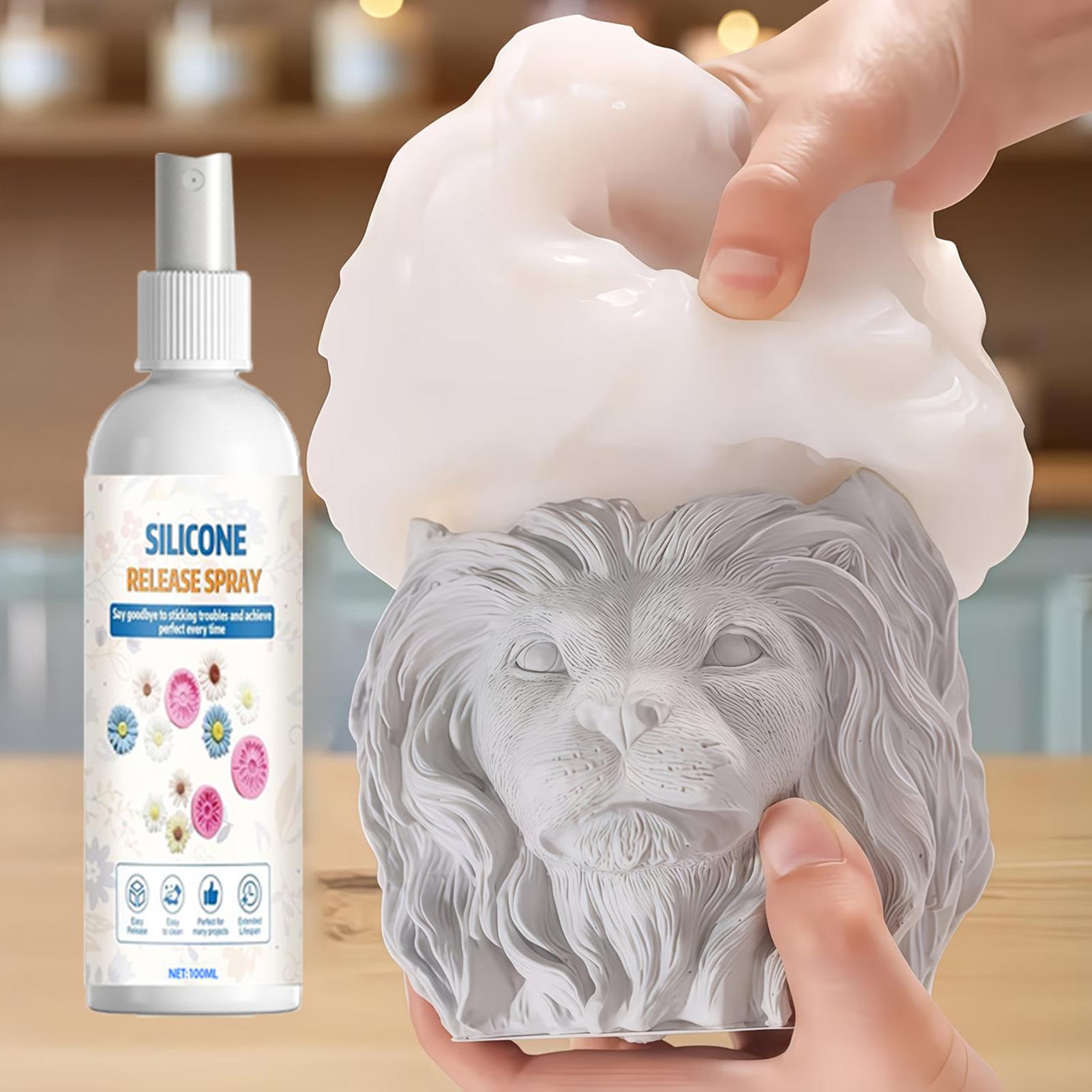 Release Spray Silicone - Semprotan Cetakan DIY 100ml Agen Pelepas