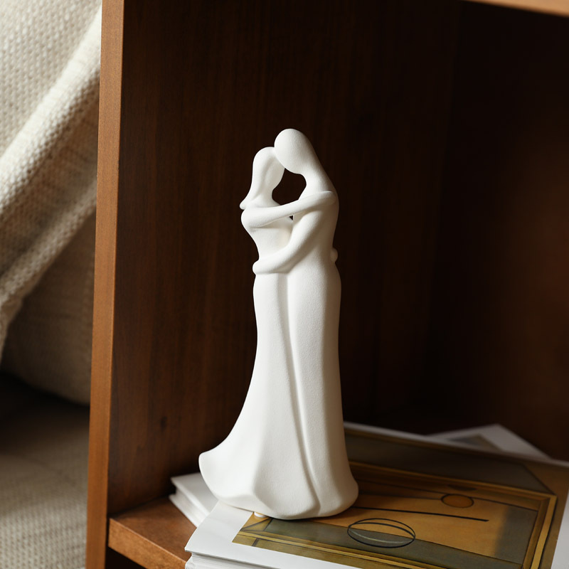 Ornamen Seni Pasangan Keramik  - Resin Art Wedding Gift ulasan dan harga