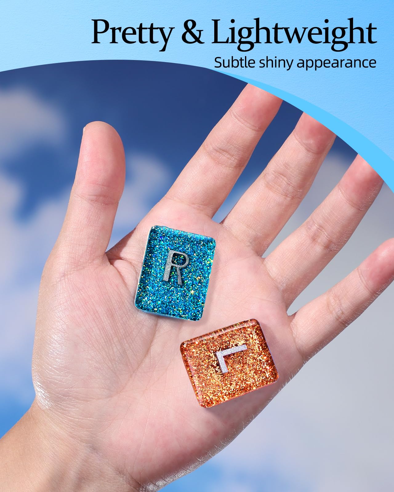 Penanda Sinar-X Resin Berkilau - Resin Art Alphabet ulasan dan harga