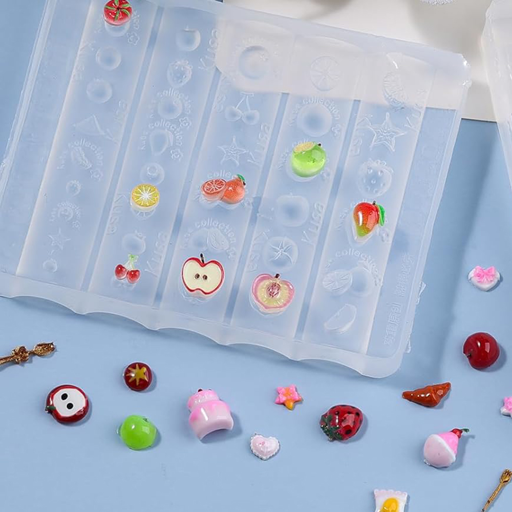 Cetakan Kuku Silikon 3D Bentuk - Resin Art Equipment ulasan dan harga