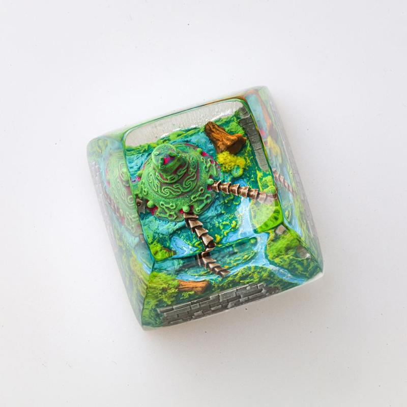 Keycap Resin Organisme, Dekora - Resin Art Baby ulasan dan harga