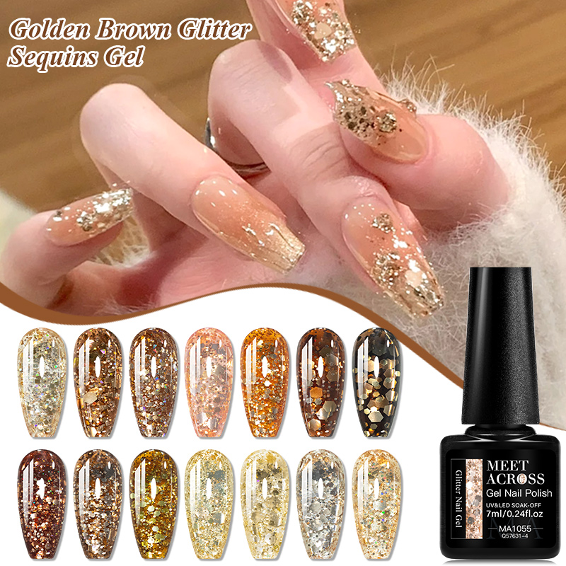 7ml Gel Kutek Glitter Cokelat  - Resin Art Equipment ulasan dan harga