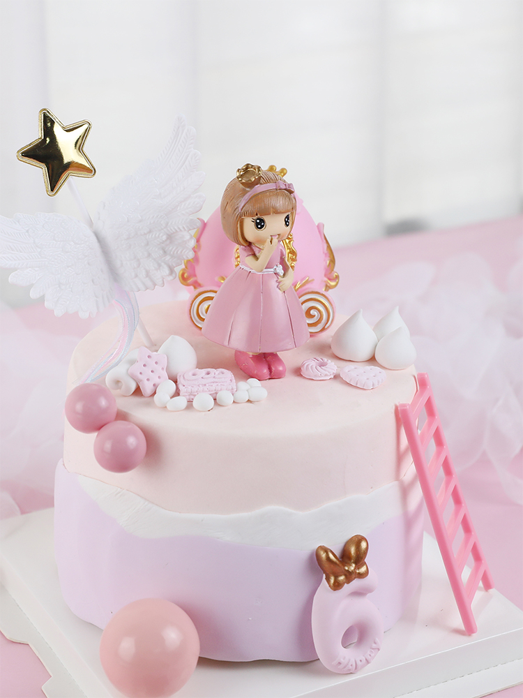 Pink Castle Gadis Busur Putri  - Resin Art Alphabet ulasan dan harga