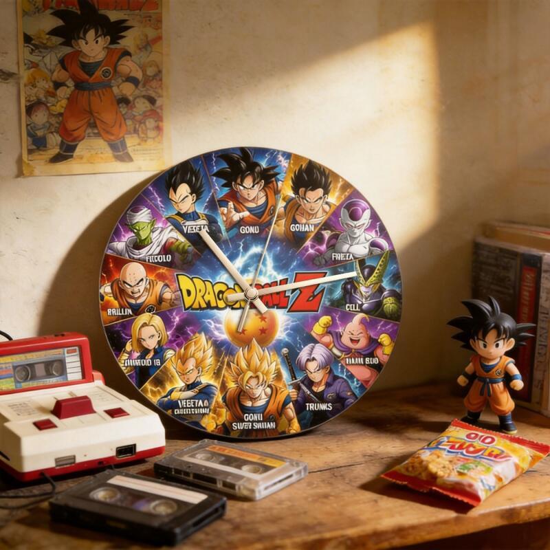 Jam Dinding Bulat Anime Dragon - Resin Art Wallpaper ulasan dan harga
