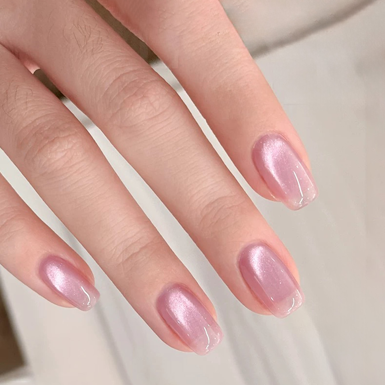 SHAKA 1pcs Cat Eye Gel Nail Po - Resin Art Rose ulasan dan harga