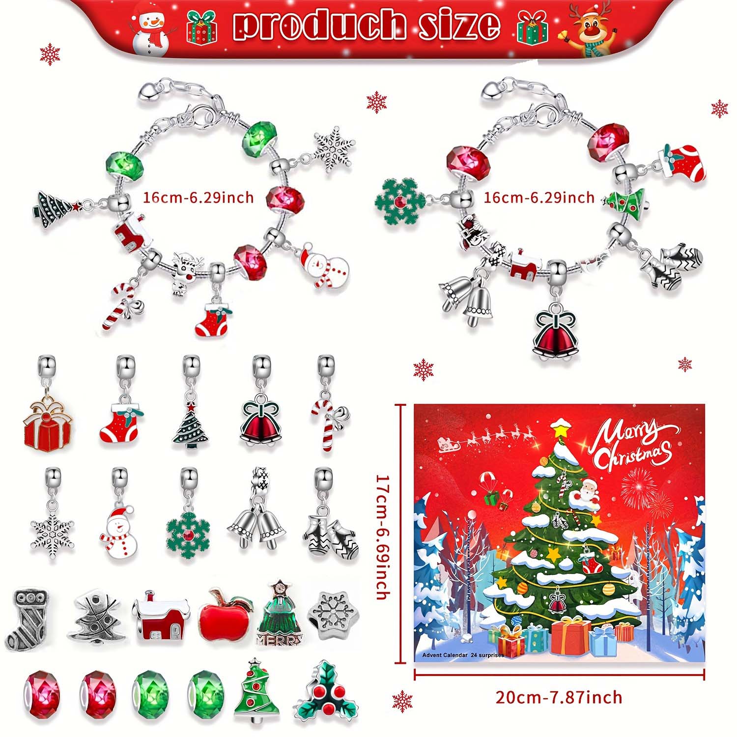 Set Kotak Kalender Hitung Mund - Resin Art Case ulasan dan harga