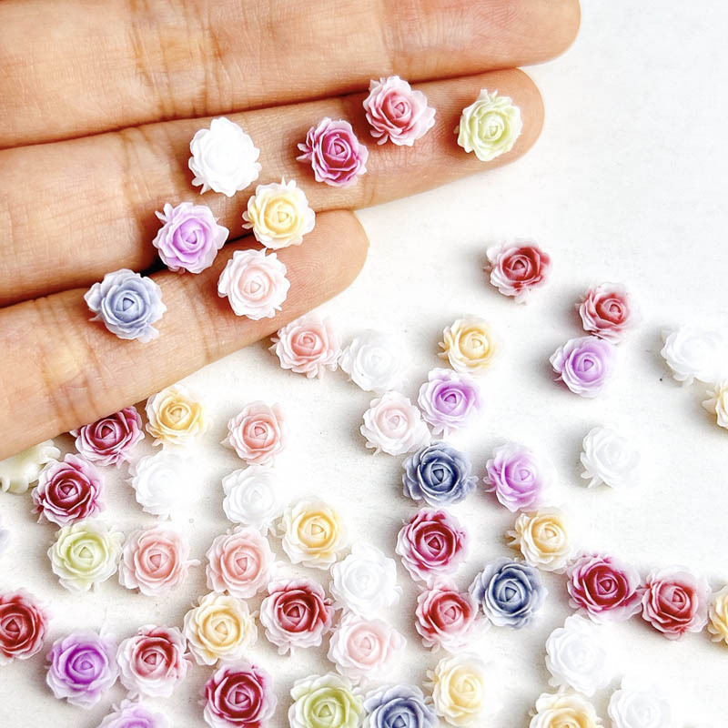 30 buah 8MM 3D akrilik bunga m - Resin Art Equipment ulasan dan harga