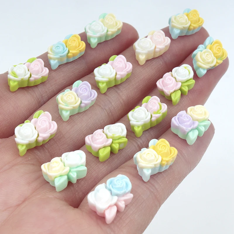 30/300 buah bunga Mini tambala - Resin Art Case ulasan dan harga