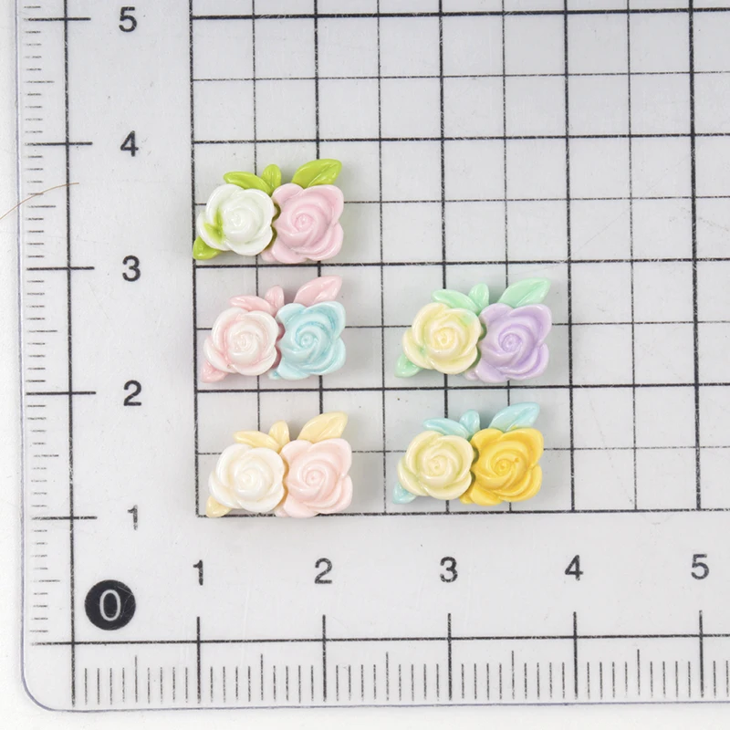 30/300 buah bunga Mini tambala - Resin Art Case ulasan dan harga