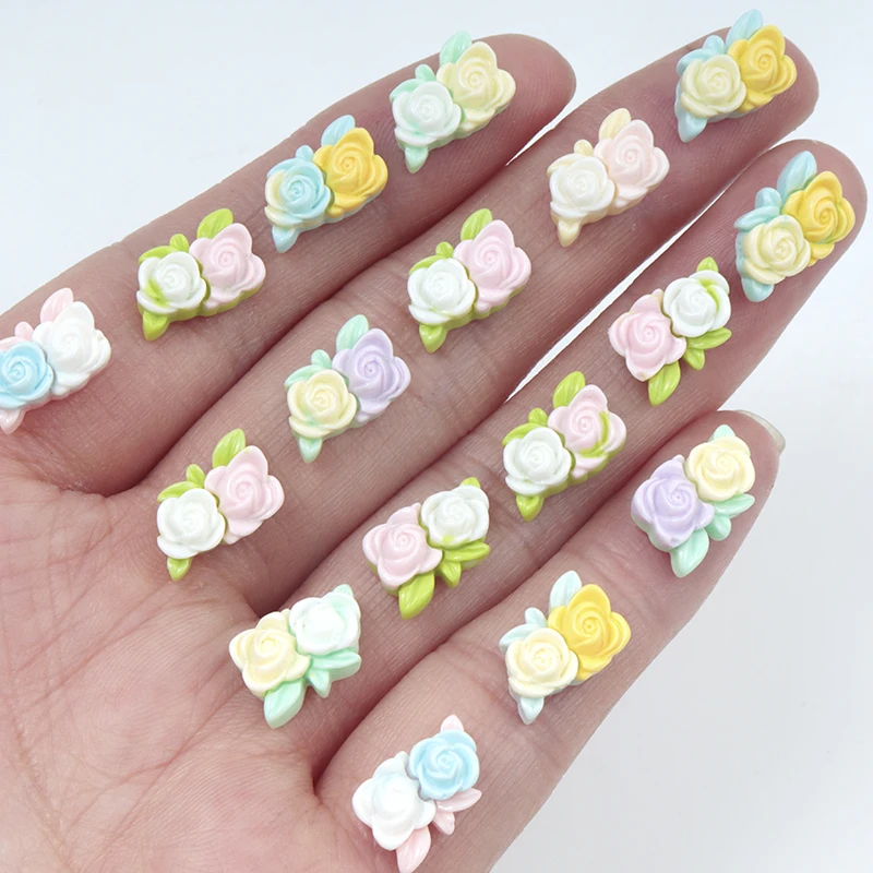 30/300 buah bunga Mini tambala - Resin Art Case ulasan dan harga