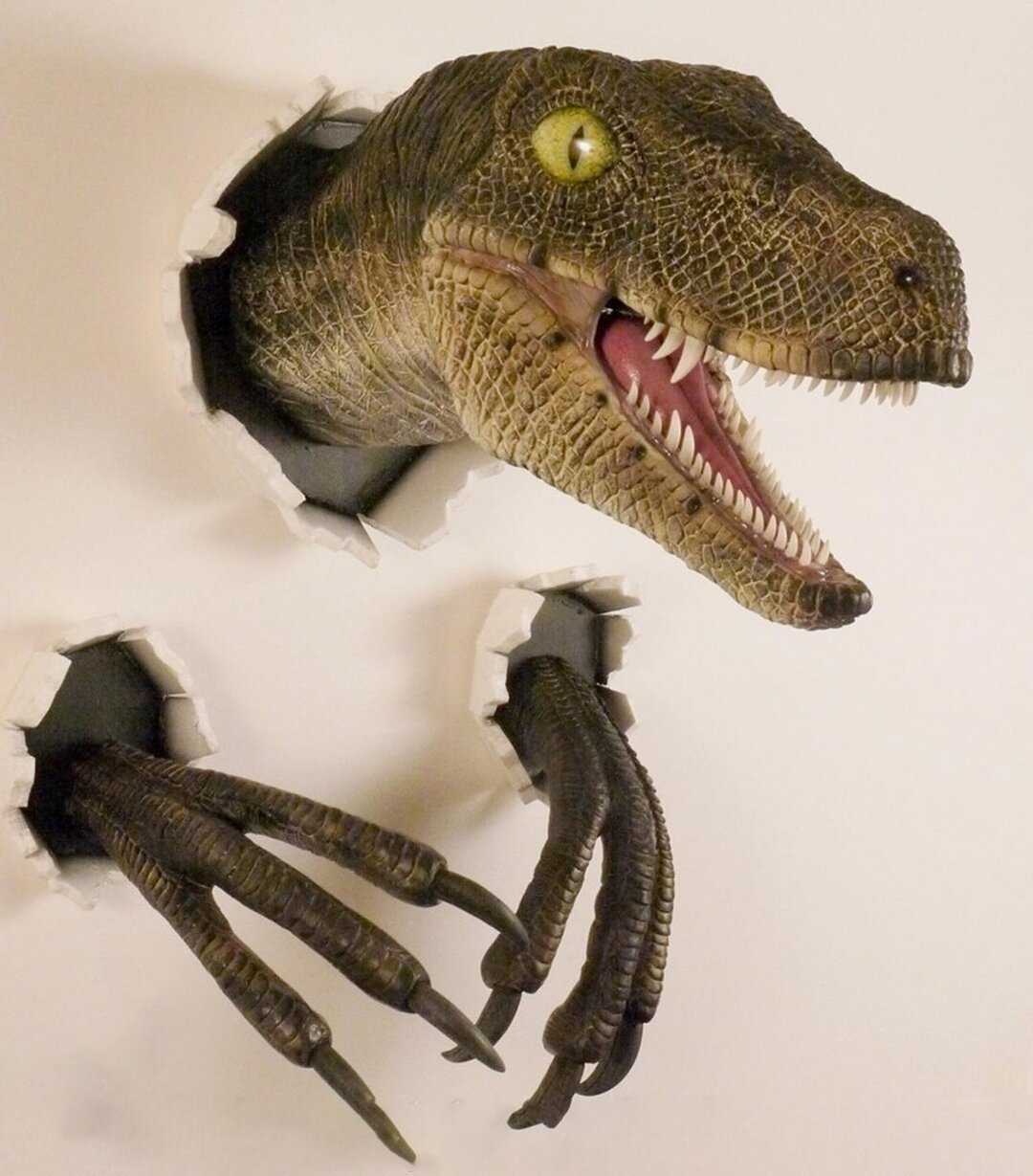 Ornamen Dinosaurus Dinding Rus - Resin Art Wallpaper ulasan dan harga
