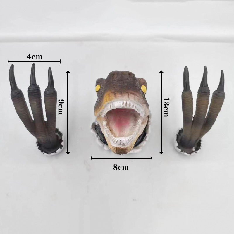 Ornamen Dinosaurus Dinding Rus - Resin Art Wallpaper ulasan dan harga