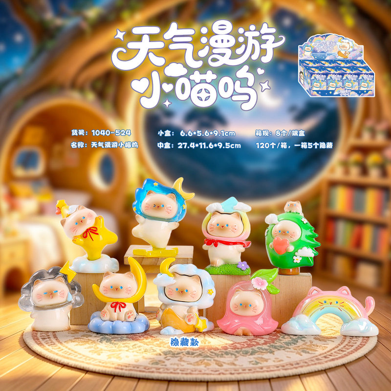 Koleksi Figur Kucing Lucu deng - Resin Art Case ulasan dan harga