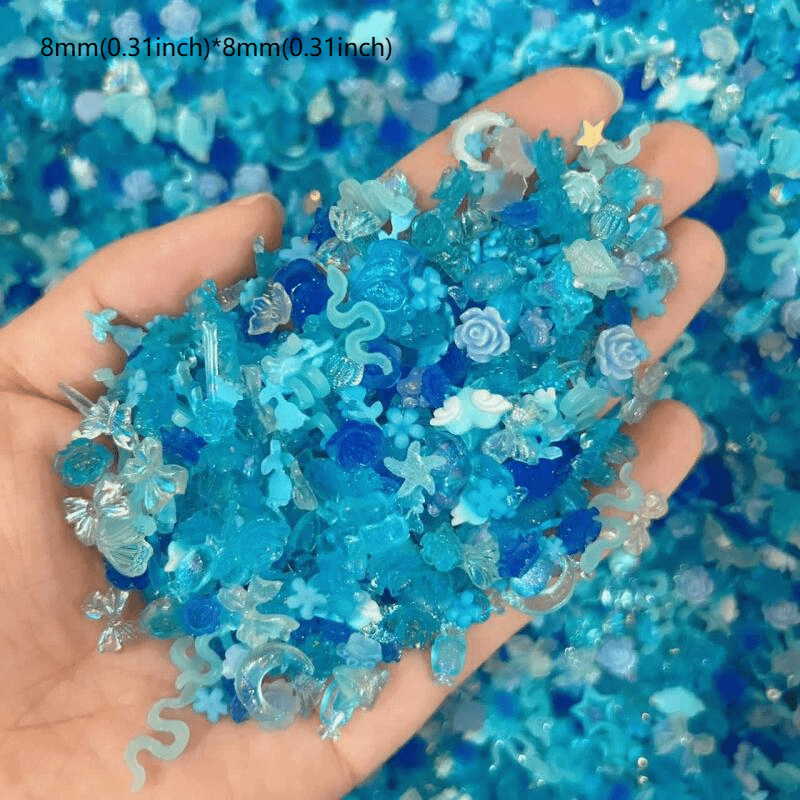150 pcs Hiasan Kuku Resin 3D A - Resin Art Rose ulasan dan harga