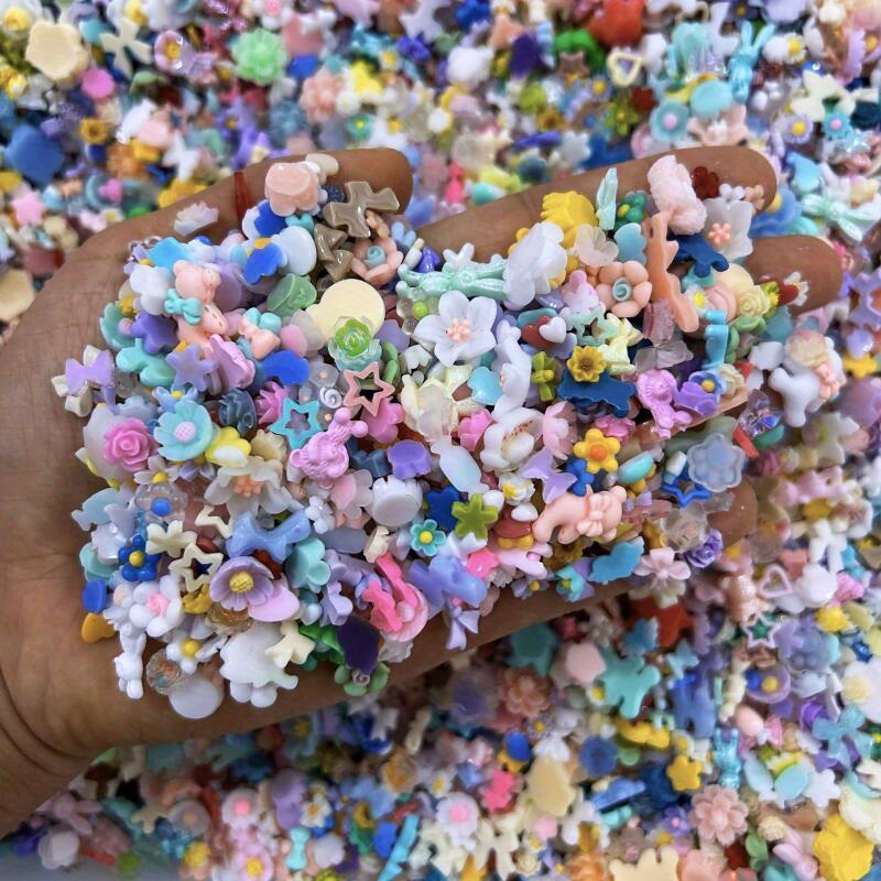 150 pcs Hiasan Kuku Resin 3D A - Resin Art Rose ulasan dan harga